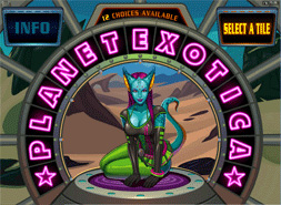 Planet Exotica's Sneak-a-Peek mode